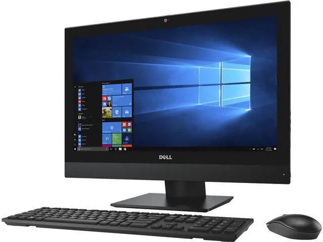 Main image of DELL All-in-One Computer OptiPlex 5250 Intel Core i5-7500 8GB DDR4 256GB HDD 256GB SSD 21.5" Windows 10 Pro 64-Bit