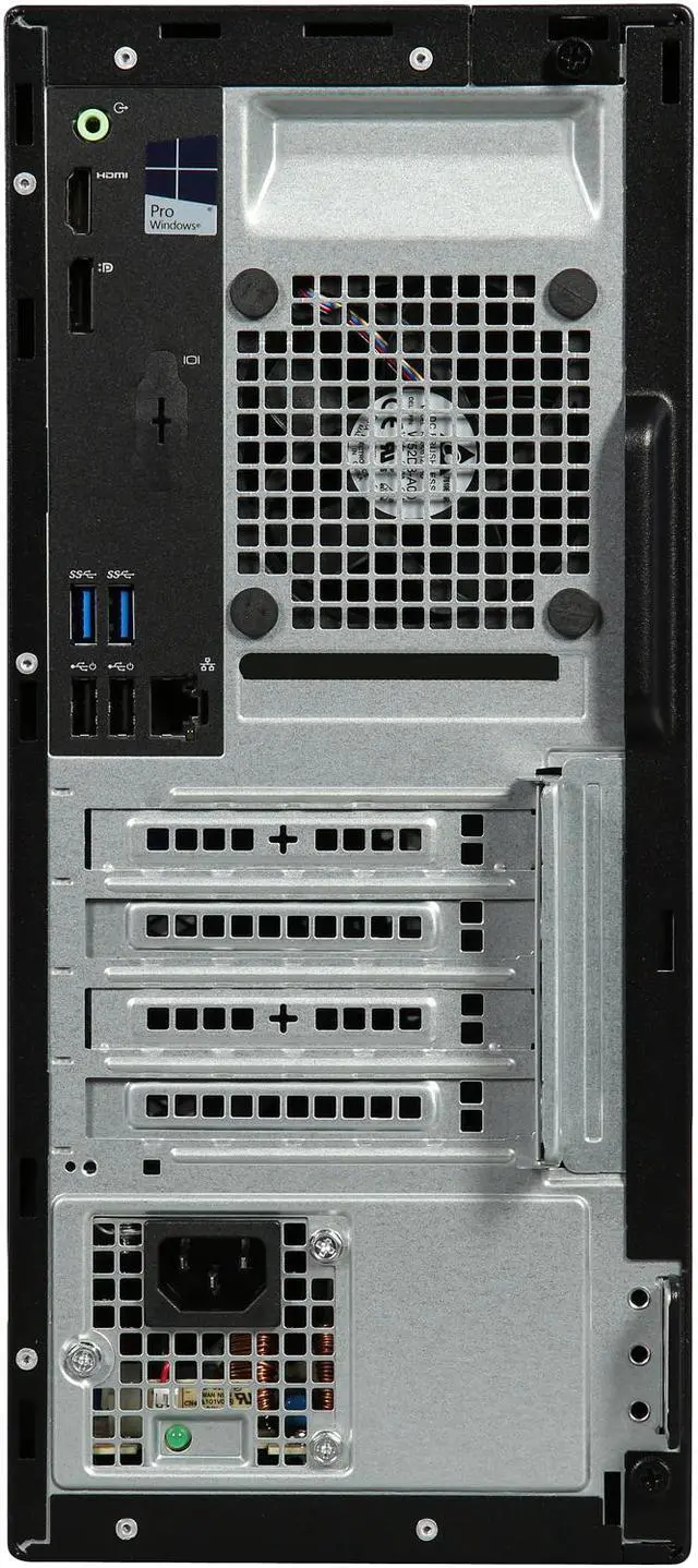 Alt view image 8 of 9 - DELL Desktop Computer OptiPlex 3050 Intel Core i3-7100 4GB DDR4 500GB HDD Intel HD Graphics 630 Windows 10 Pro 64-Bit