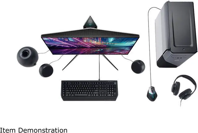 Alt view image 11 of 12 - DELL Desktop Computer Inspiron 5675 i5675-A128BLU-PUS AMD Ryzen 7 1700X 8GB DDR4 1TB HDD AMD Radeon RX 570 Windows 10 Home 64-Bit