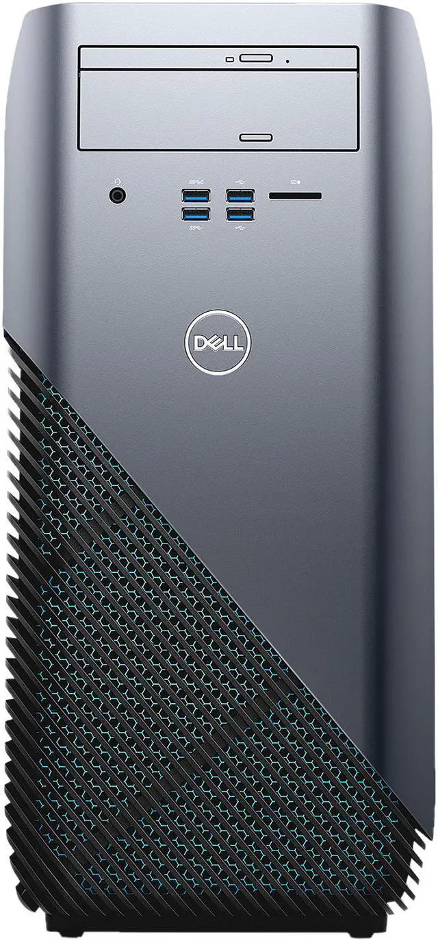 Alt view image 3 of 12 - DELL Desktop Computer Inspiron 5675 i5675-A128BLU-PUS AMD Ryzen 7 1700X 8GB DDR4 1TB HDD AMD Radeon RX 570 Windows 10 Home 64-Bit