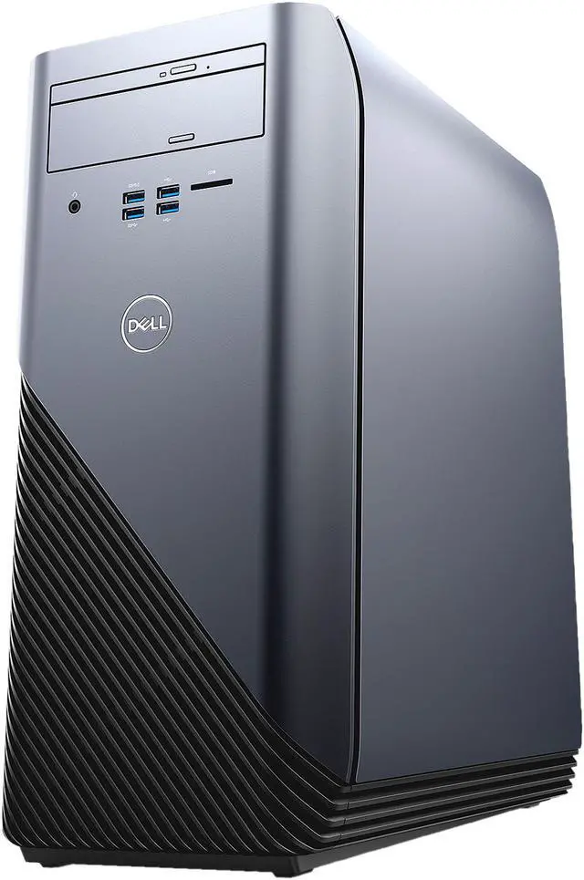 Alt view image 4 of 12 - DELL Desktop Computer Inspiron 5675 i5675-A128BLU-PUS AMD Ryzen 7 1700X 8GB DDR4 1TB HDD AMD Radeon RX 570 Windows 10 Home 64-Bit