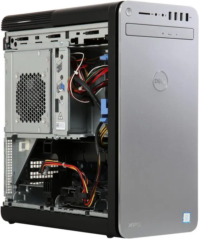 Alt view image 7 of 9 - DELL Desktop Computer XPS XPS8920-7581SLV-PUS Intel Core i7-7700 16GB DDR4 2TB HDD 256GB SSD GeForce GTX 1070 Windows 10 Pro 64-Bit