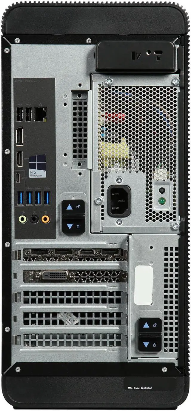 Alt view image 8 of 9 - DELL Desktop Computer XPS XPS8920-7581SLV-PUS Intel Core i7-7700 16GB DDR4 2TB HDD 256GB SSD GeForce GTX 1070 Windows 10 Pro 64-Bit