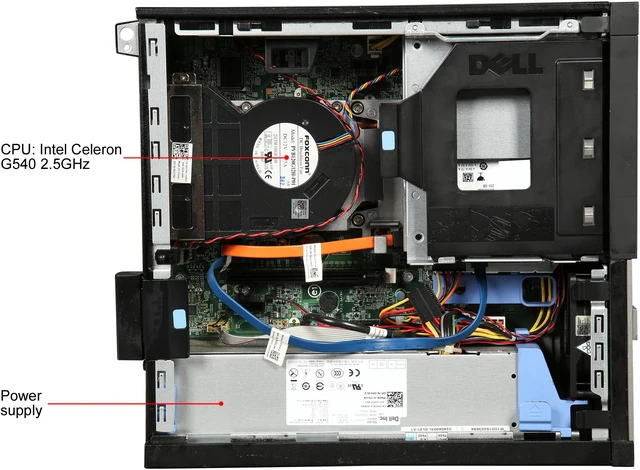 Refurbished: DELL Grade B Desktop Computer 3010 Intel Celeron G540 4 GB ...