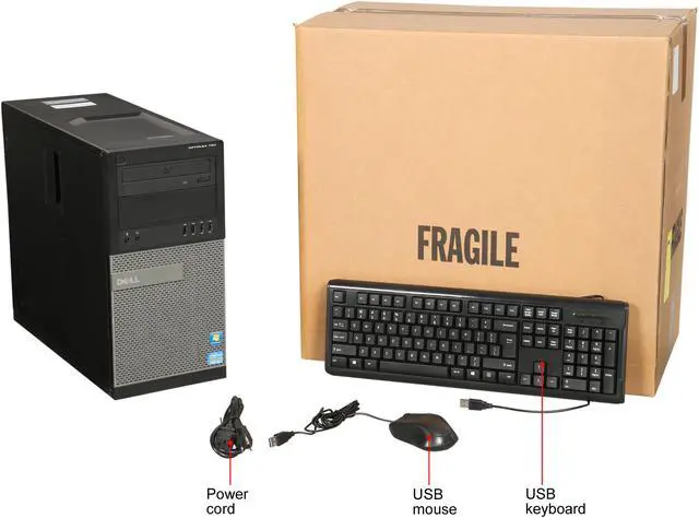 Alt view image 9 of 9 - DELL Grade A Desktop Computer 790 Intel Core i5-2400 8GB DDR3 500GB HDD Windows 7 Professional 64-Bit