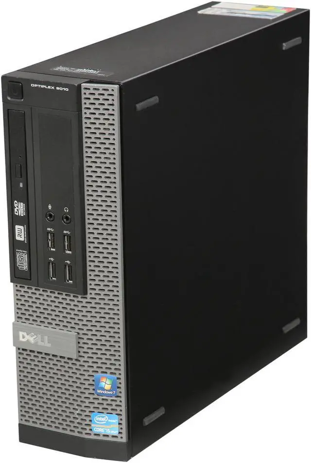 Alt view image 3 of 9 - DELL Desktop Computer 9010 3.2GHz 4 GB 250GB HDD Windows 10 Pro 64-bit