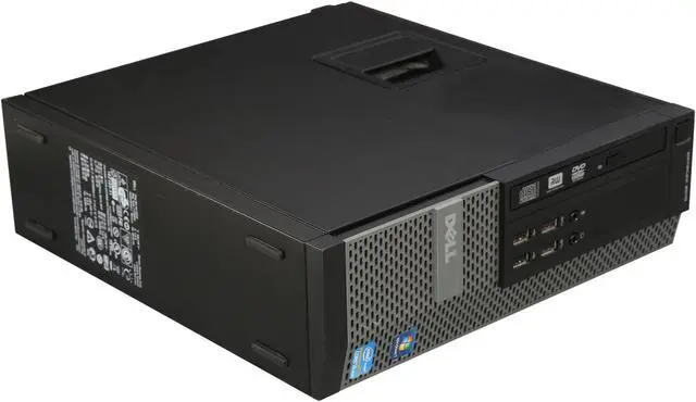 Alt view image 5 of 9 - DELL Desktop Computer 9010 3.2GHz 4 GB 250GB HDD Windows 10 Pro 64-bit