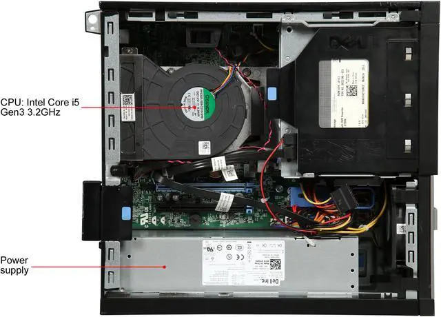 Alt view image 7 of 9 - DELL Desktop Computer 9010 3.2GHz 4 GB 250GB HDD Windows 10 Pro 64-bit
