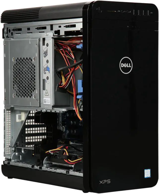 Alt view image 7 of 9 - DELL Desktop Computer XPS 8920 XPS8920-7838BLK Intel Core i7-7700 16GB DDR4 1TB HDD Intel HD Graphics 630 Windows 10 Home 64-Bit