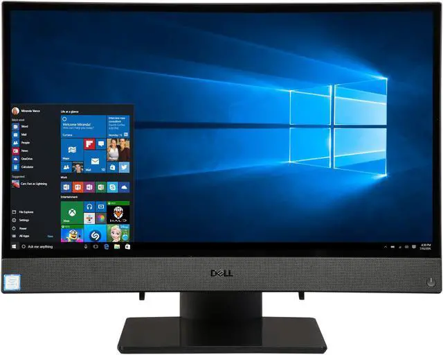 Alt view image 2 of 7 - DELL All-in-One Computer Inspiron 3277 i3277-3838BLK Intel Core i3-7130U 8GB DDR4 1TB HDD 21.5" Touchscreen Windows 10 Home 64-Bit