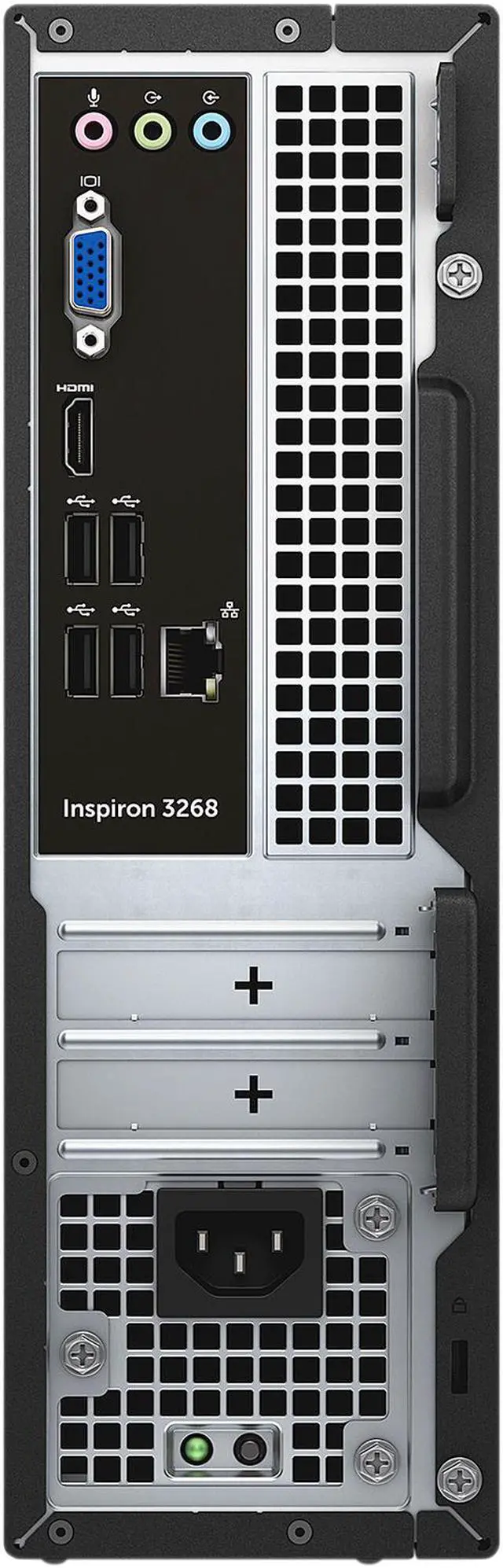 Alt view image 4 of 4 - DELL Desktop Computer Inspiron 3470 i3470-3668BLK Intel Core i3-8100 4GB DDR4 1TB HDD Intel UHD Graphics 630 Windows 10 Home 64-bit