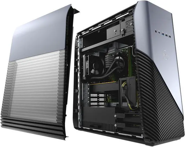 Alt view image 5 of 7 - DELL Gaming Desktop Inspiron i5680-5790BLU Intel Core i5-8400 8GB DDR4 1TB HDD GeForce GTX 1060 Windows 10 Home 64-Bit