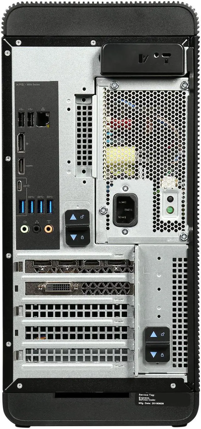 Alt view image 8 of 9 - DELL Desktop Computer XPS 8930 XPS8930-7071BLK Intel Core i7+ 8th Gen 8700 (3.20 GHz) 8 GB DDR4 1 TB HDD 16 GB Optane Memory NVIDIA GeForce GTX 1060 6 GB Windows 10 Home 64-Bit