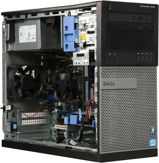 Alt view image 7 of 9 - DELL Grade A Desktop Computer 7010 Intel Core i5 3rd Gen 3470 (3.20 GHz) 8 GB DDR3 500 GB HDD Windows 7 Professional 64-Bit USB Wi-Fi