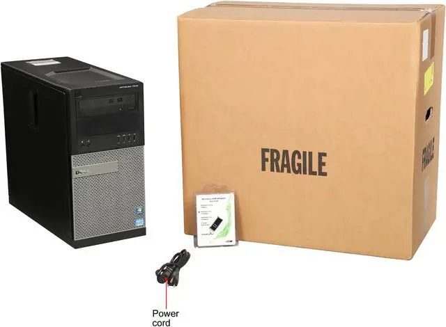 Alt view image 9 of 9 - DELL Grade A Desktop Computer 7010 Intel Core i5 3rd Gen 3470 (3.20 GHz) 8 GB DDR3 500 GB HDD Windows 7 Professional 64-Bit USB Wi-Fi