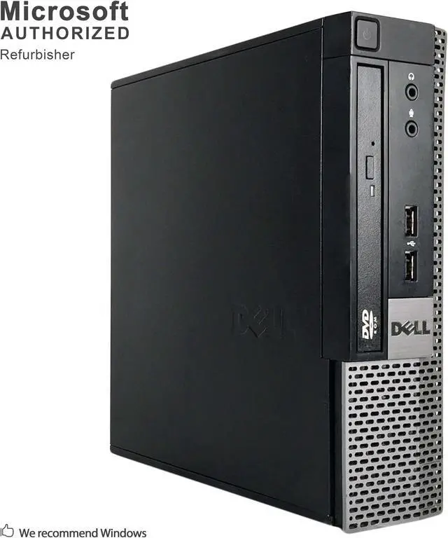 Main image of Refurbished Dell OptiPlex 790 Ultra Small Form Factor Intel Core i7 2600S 2.80 GHz / 8 GB DDR3 / 120GB SSD / DVD / USB WIFI / USB BT 4.0 / HDMI / DP / VGA / Windows 10 Professional 64 Bit / 1 Year Warranty