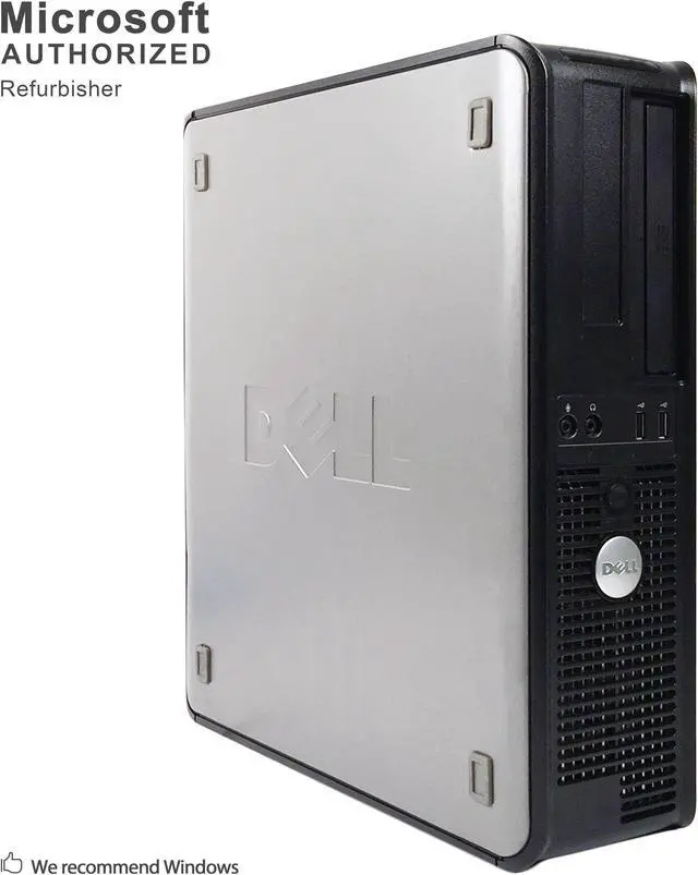 Main image of Refurbished Dell OptiPlex 745 Desktop + 19" LCD (Brand May Vary) Intel Core 2 Duo E4500 2.20 GHz / 4 GB RAM / 250GB HDD / DVD/ WIFI / Bluetooth 4.0 / VGA / Windows 10 Home 64 Bits / 1 Year Warranty