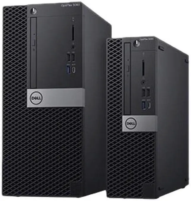 Alt view image 4 of 6 - Dell OptiPlex 5000 5060 Desktop Computer - Intel Core i5 (8th Gen) i5-8500 3 GHz - 8 GB DDR4 SDRAM - 500 GB HDD - Windows 10 Pro 64-bit (English/French/Spanish) - Mini-tower