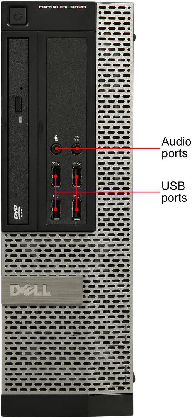 Alt view image 2 of 9 - DELL Grade A Desktop Computer OptiPlex 9020 Intel Core i7-4770 16GB DDR3 512GB SSD Intel HD Graphics 4600 Windows 10 Pro
