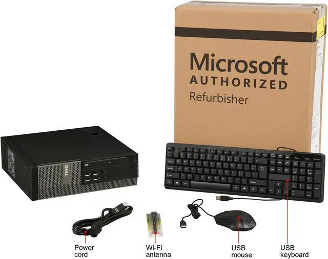 Alt view image 9 of 9 - DELL Grade A Desktop Computer OptiPlex 9020 Intel Core i7-4770 16GB DDR3 512GB SSD Intel HD Graphics 4600 Windows 10 Pro