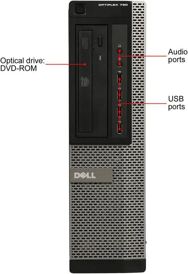Alt view image 2 of 9 - DELL Grade A Desktop Computer OptiPlex 790 Intel Core i5-2500 8GB DDR3 Windows 10 Pro