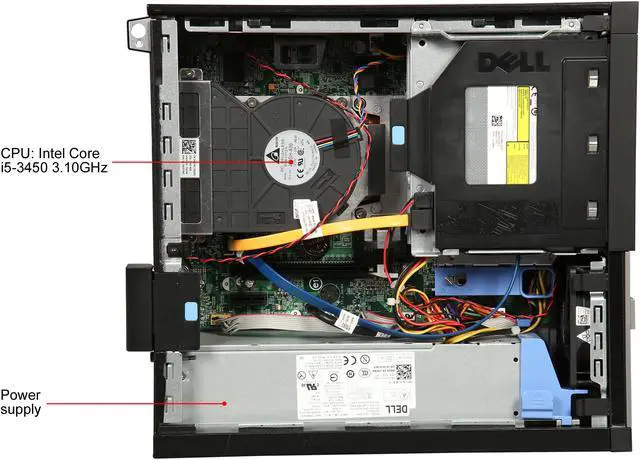 Alt view image 7 of 9 - DELL Grade A Desktop Computer OptiPlex 3010 Intel Core i5-3470 8GB DDR3 Windows 10 Pro 64-bit