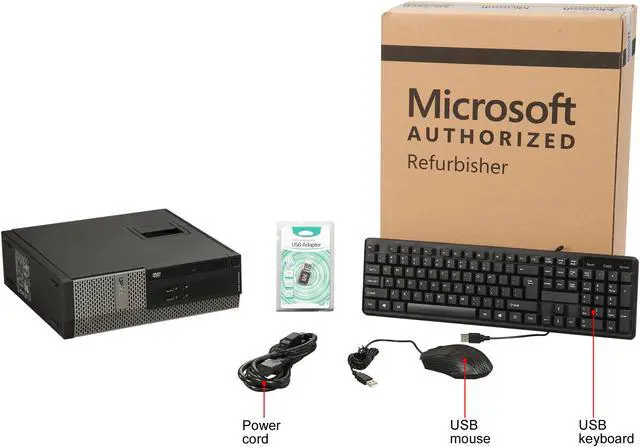 Alt view image 9 of 9 - DELL Grade A Desktop Computer OptiPlex 3010 Intel Core i5-3470 8GB DDR3 Windows 10 Pro 64-bit