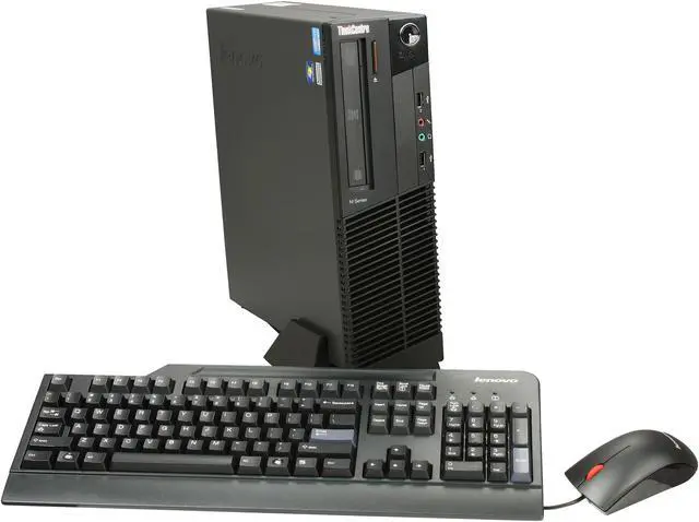 Main image of Lenovo ThinkCentre M81 7518E1U Desktop Computer Core i5 i5-2400 3.1GHz - Small Form Factor - Business Black