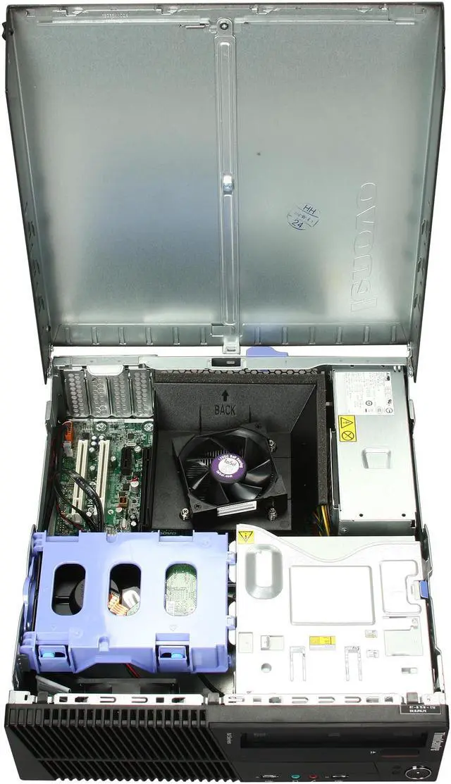 Alt view image 6 of 10 - Lenovo ThinkCentre M81 7518E1U Desktop Computer Core i5 i5-2400 3.1GHz - Small Form Factor - Business Black