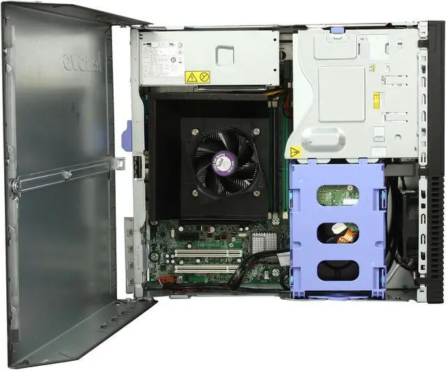 Alt view image 7 of 10 - Lenovo ThinkCentre M81 7518E1U Desktop Computer Core i5 i5-2400 3.1GHz - Small Form Factor - Business Black
