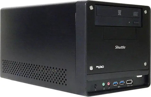 Main image of Shuttle Desktop Computer SH67H3 Intel Core i3-2100 2GB DDR3 160GB HDD Intel HD Graphics 2000 Windows 10 Pro 64-bit