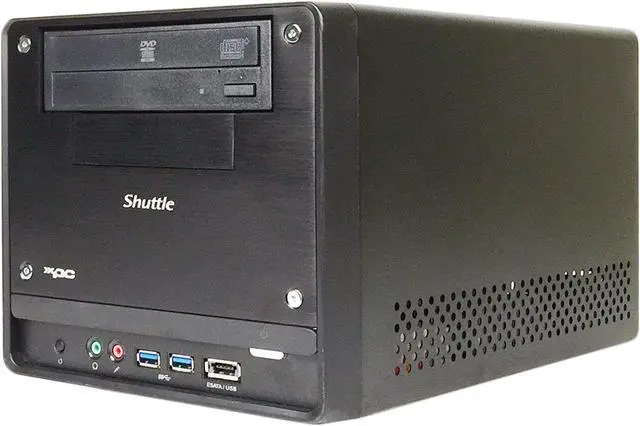 Alt view image 2 of 3 - Shuttle Desktop Computer SH67H3 Intel Core i3-2100 2GB DDR3 160GB HDD Intel HD Graphics 2000 Windows 10 Pro 64-bit