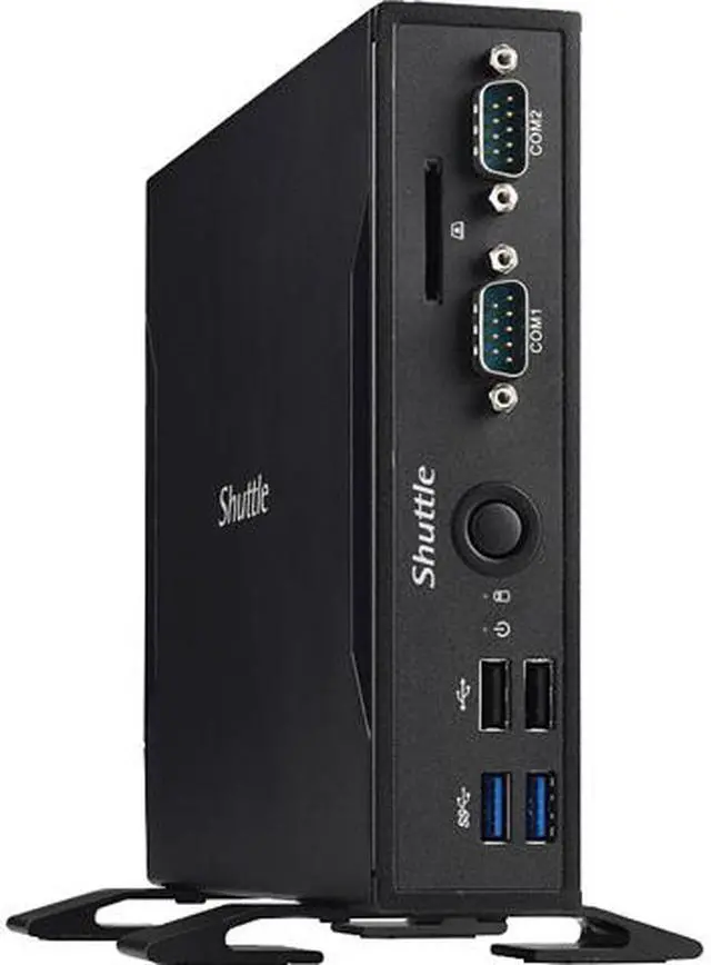 Main image of Shuttle XPC DS77U5 Nettop Computer - Intel Core i5 (7th Gen) i5-7200U 2.50 GHz DDR4 SDRAM - Slim PC - Black