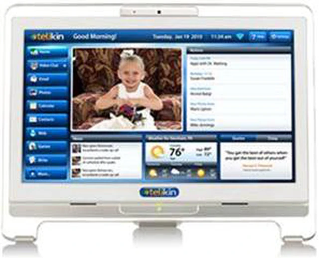 Teli Computer Telikin TLMS18T3202W All-in-One Computer - 1.80 GHz - Desktop - White ...