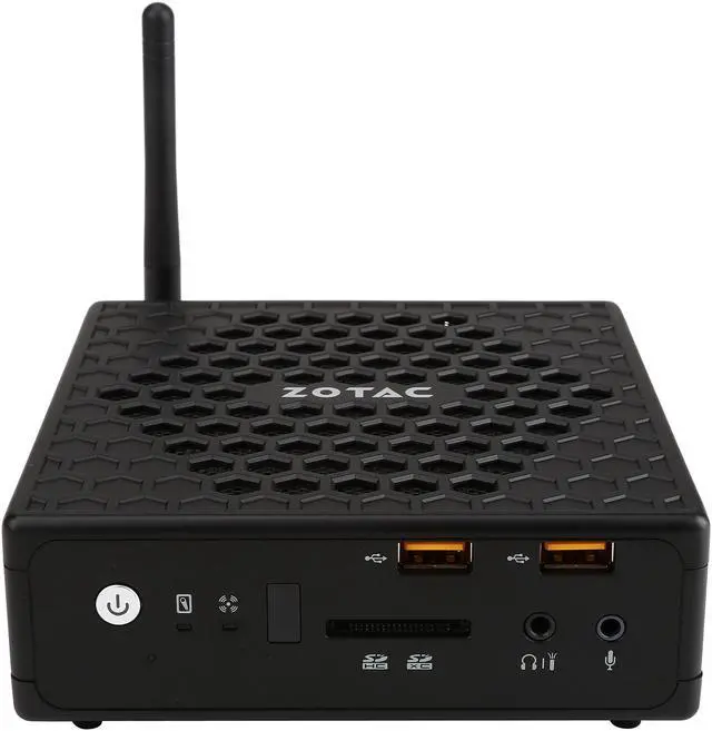Alt view image 2 of 7 - Zotac ZBOX CI320 nano Desktop Computer - Intel Celeron N2930 1.83 GHz - Mini PC