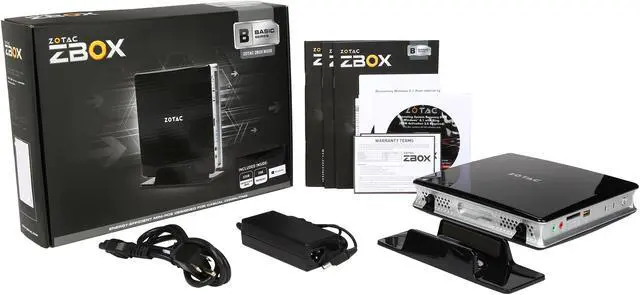 Alt view image 6 of 6 - Zotac Desktop Computer ZBOX-BI320-U-W2A Intel Celeron 2957U 2GB DDR3 32GB SSD Intel HD Graphics Windows 8