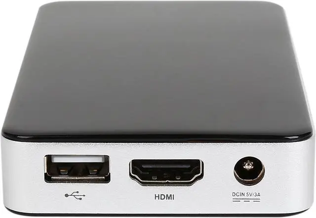 Alt view image 5 of 7 - Zotac Mini PC ZBOX ZBox-PI320-W2B Intel Atom Z3735F (1.33GHz) 2GB DDR3 32GB eMMC Windows 10 Home