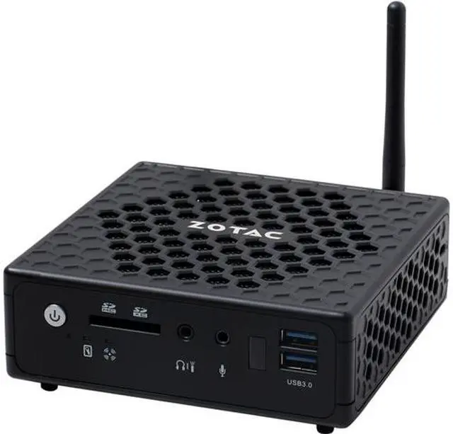 Main image of Zotac ZBOX nano ZBOX-CI521NANO-U Desktop Computer - Intel Core M M-5Y10c 800 MHz - Mini PC