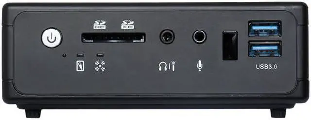 Alt view image 2 of 9 - Zotac ZBOX nano ZBOX-CI521NANO-U Desktop Computer - Intel Core M M-5Y10c 800 MHz - Mini PC