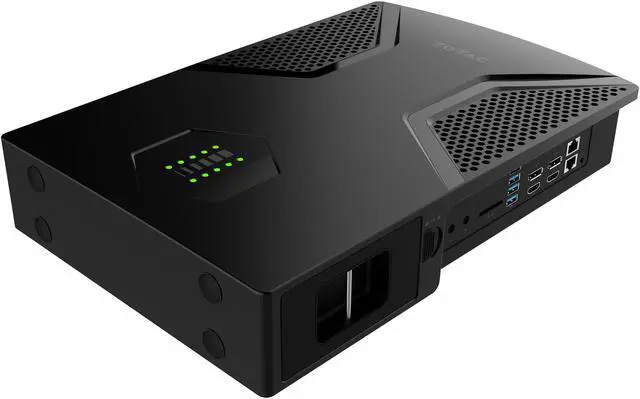 Alt view image 3 of 9 - ZOTAC VR GO VR Ready Backpack PC, ZBOX-VR7N70-U-W2B, Intel Skylake Core i7 Quad-core Processor NVIDIA GeForce GTX 1070 8 GB GDDR5 Graphics Whisper Quiet 240 GB SSD 16 GB DDR4 Memory Windows 10 Home