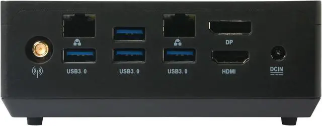 Alt view image 5 of 10 - ZOTAC M Series ZBOX MI547 NANO, Multi-Purpose Ultra Compact Mini PC, 7th Gen Intel Core i5-7200U Dual-Core Up to 3.1 GHz CPU, Intel HD Graphics 620, Support Up to 2 Displays in 4K. Barebones No Memory/Storage/OS - ZBOX-MI547NANO-U