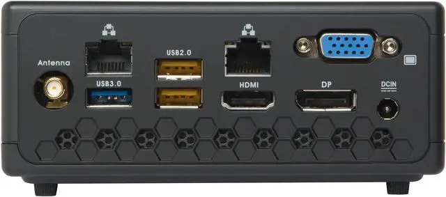 Alt view image 5 of 10 - ZOTAC C Series ZBOX CI327 NANO, Palm-Sized Passive Cooled Mini PC, Intel N3450 Quad-Core CPU, Intel HD Graphics 500, Support Up to 3 Displays. 4K Ready Barebones No Memory/Storage/OS, ZBOX-CI327NANO-U