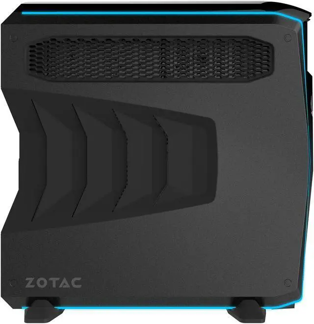 Alt view image 6 of 12 - ZOTAC GAMING MEK1 GAMING PC NVIDIA GeForce GTX 1070 Ti Intel Core i7-7700 (3.60 GHz) 16 GB DDR4 240 GB NVMe SSD 1 TB HDD Windows 10 SPECTRA Lighting Ultra-Slim Design Mini ITX Desktop - G1107TK700B-U