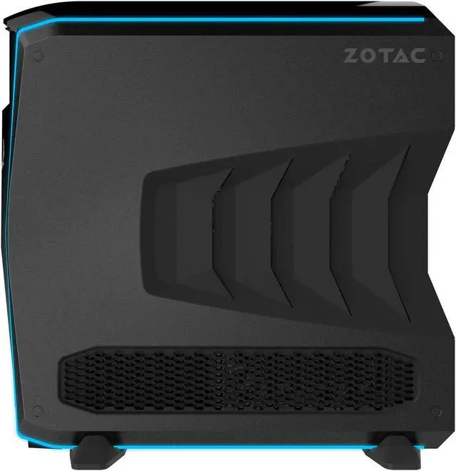 Alt view image 4 of 12 - ZOTAC GAMING MEK1 GAMING PC NVIDIA GeForce GTX 1070 Ti Intel Core i7-7700 (3.60 GHz) 16 GB DDR4 240 GB NVMe SSD 1 TB HDD Windows 10 SPECTRA Lighting Ultra-Slim Design Mini ITX Desktop - G1107TK700B-U