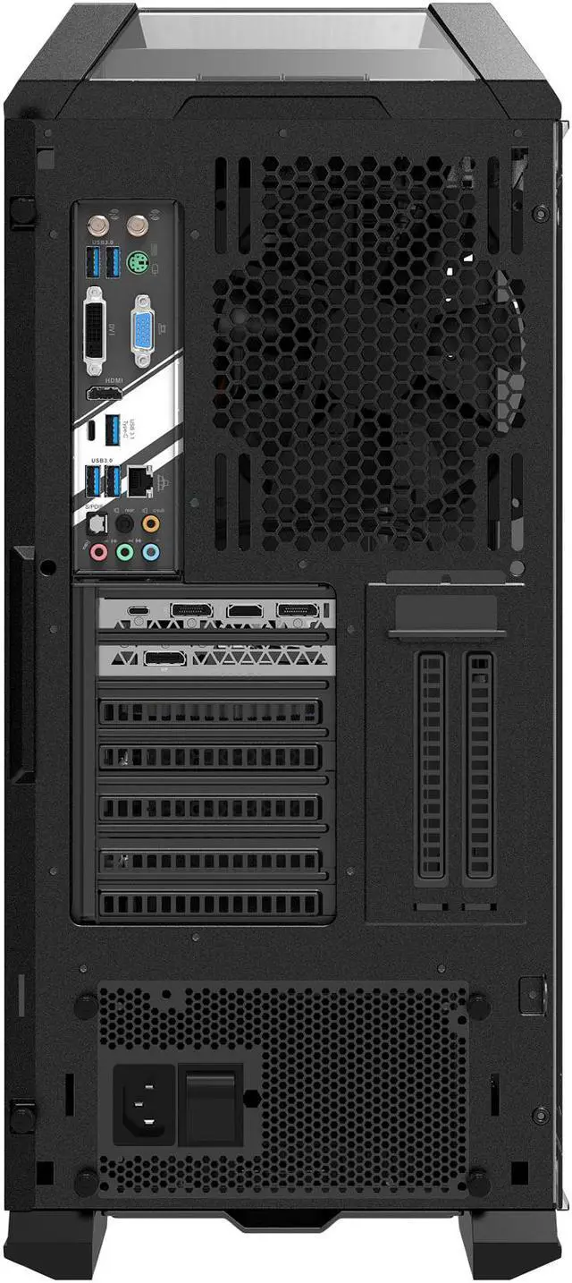 Alt view image 9 of 12 - ZOTAC GAMING MEK ULTRA GAMING PC GeForce RTX 2080 8 GB GDDR6, Z370, 6-core Liquid-Cooled Intel Core i7-8700K, 16 GB DDR4,  240 GB NVMe SSD, 2 TB HDD, Windows 10 System - GU2080C701B-U-W2B