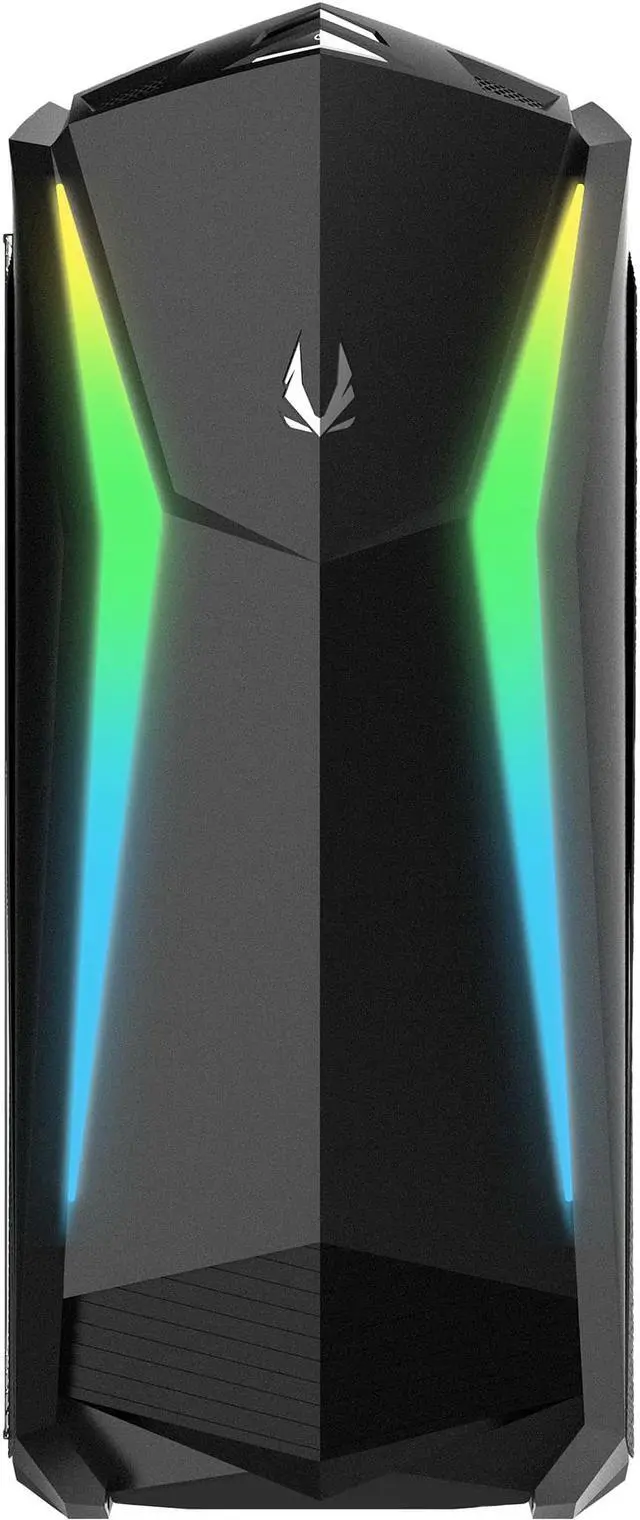 Alt view image 2 of 12 - ZOTAC GAMING MEK ULTRA GAMING PC GeForce RTX 2080 8 GB GDDR6, Z370, 6-core Liquid-Cooled Intel Core i7-8700K, 16 GB DDR4,  240 GB NVMe SSD, 2 TB HDD, Windows 10 System - GU2080C701B-U-W2B