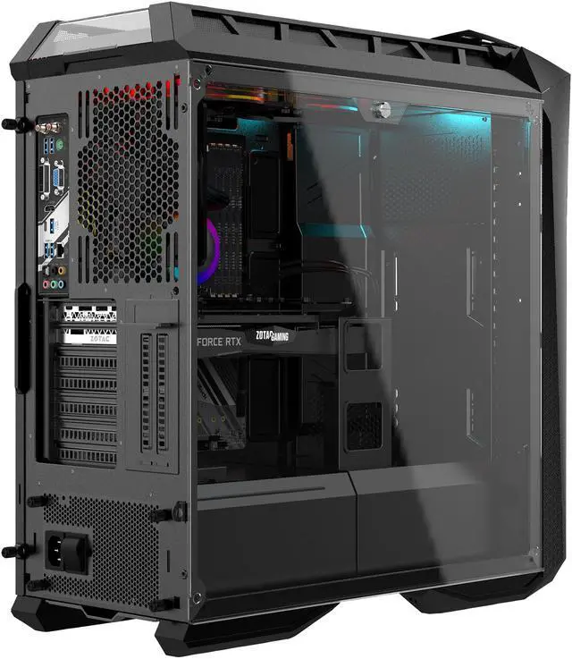 Alt view image 8 of 12 - ZOTAC GAMING MEK ULTRA GAMING PC GeForce RTX 2080 8 GB GDDR6, Z370, 6-core Liquid-Cooled Intel Core i7-8700K, 16 GB DDR4,  240 GB NVMe SSD, 2 TB HDD, Windows 10 System - GU2080C701B-U-W2B