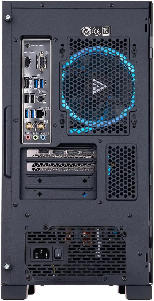 Alt view image 9 of 9 - Zotac MEK HERO G1 A5636 Gaming Desktop, AMD Ryzen 5 5600X, Nvidia GeForce RTX 3060, 16GB DDR4, 500GB PCIe NVMe SSD + 1TB HDD, Windows 10 Home 64-bit, GH3060A5600X01BAUW2B