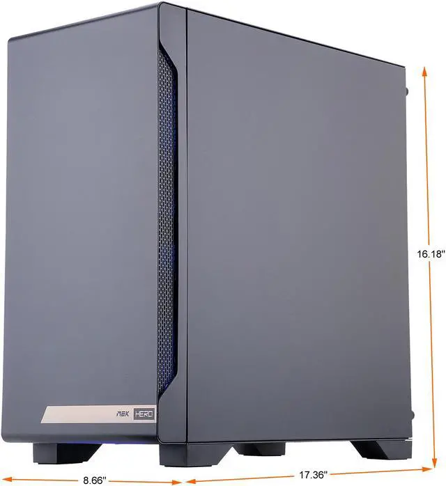 Alt view image 5 of 11 - ZOTAC Gaming MEK HERO G1 A5837 Gaming Desktop - Ryzen 7 5000 Series 5800X (3.80 GHz) NVIDIA GeForce RTX 3070 8 GB Dual-Channel 16 GB DDR4 1 TB HDD 1 TB PCIe NVMe SSD 240MM D-RGB Liquid Cooler Windows 10 Home 64-bit