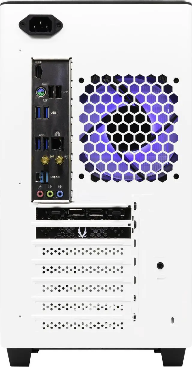 Alt view image 7 of 7 - ZOTAC MEK AI Enhanced Gaming Desktop PC, AMD Ryzen 5 5500, Nvidia GeForce RTX 4060, 16GB DDR4 RGB, 1TB NVMe M.2 SSD, Windows 11 Home 64-bit, MEK4060A55003V1